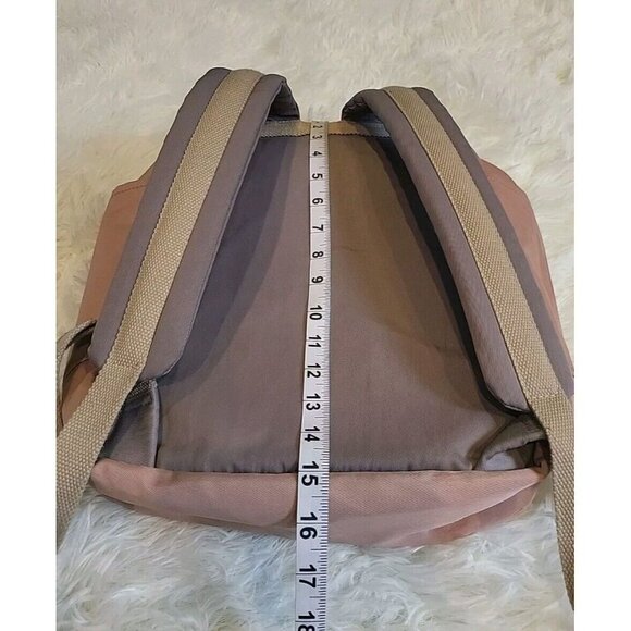 Shiu Shiue Classic Pink Backpack 14 By 12 Classic And Functional Pockets Padded - Picture 11 of 12